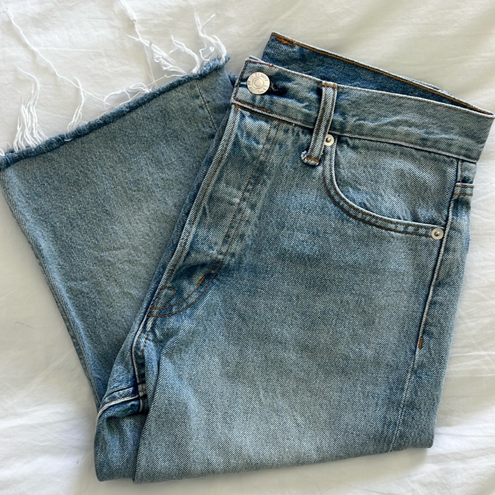 Helmut Lang Cut Off Short Light Classic, Womens Size 27